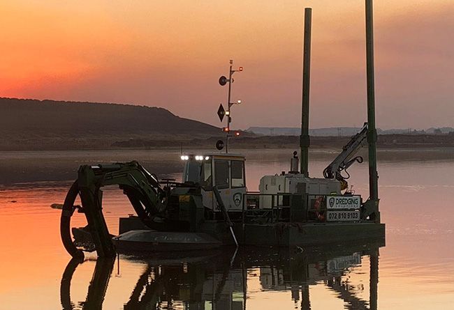 Dredging solutions evening work