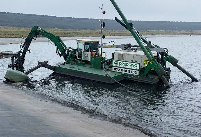 Dredging solutions pond work