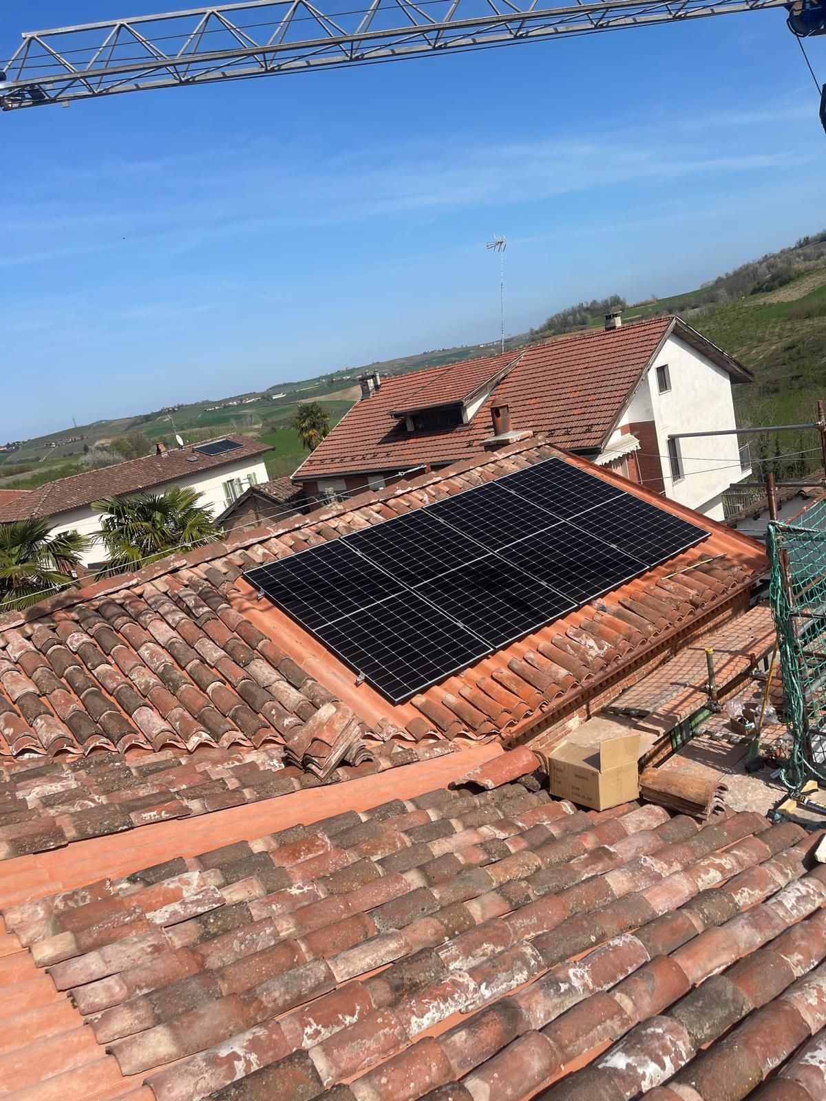 Impianto fotovoltaico domestico