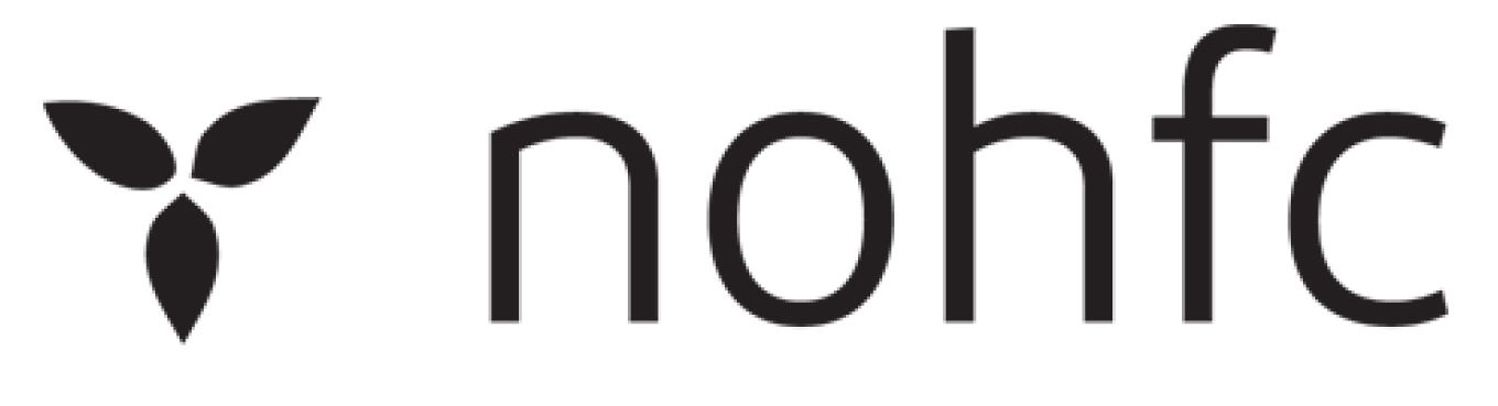The NOHFC logo, featuring a three-leaf symbol next to the letters