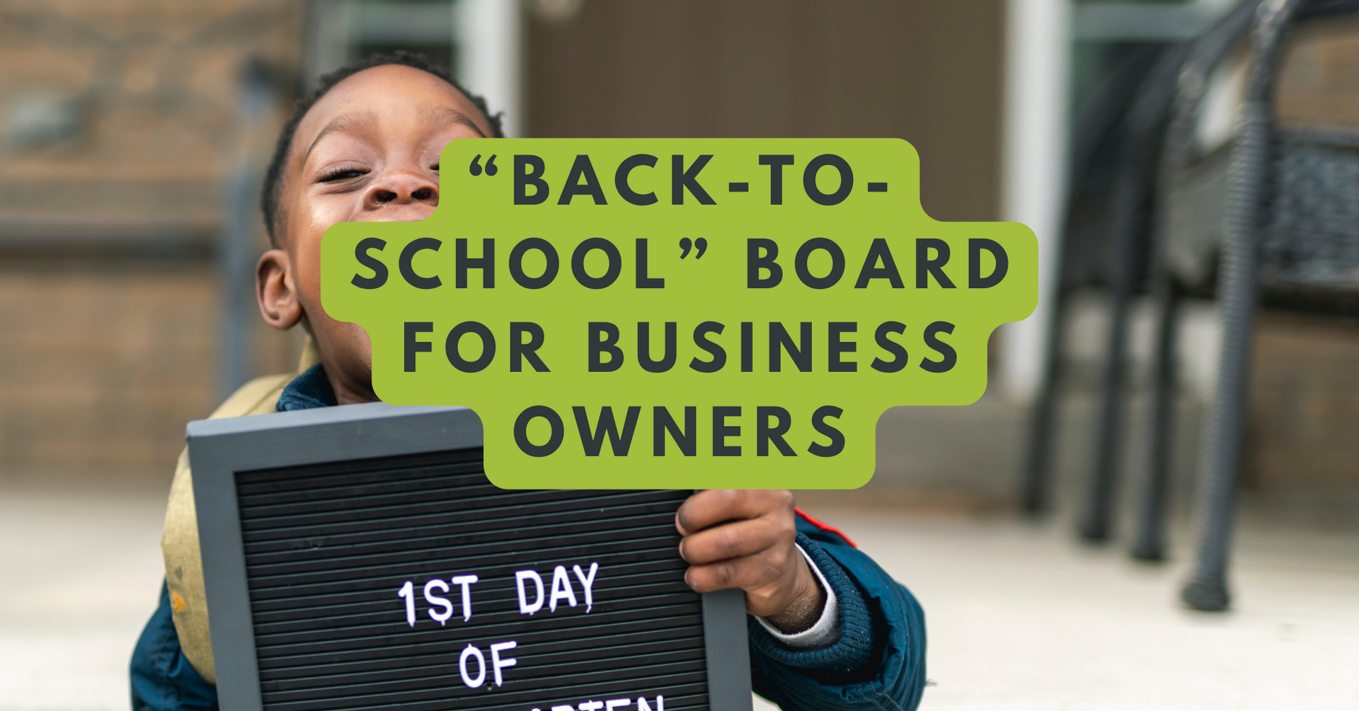 Back-to-school is the perfect time for a business coverage check. Update goals and policies.