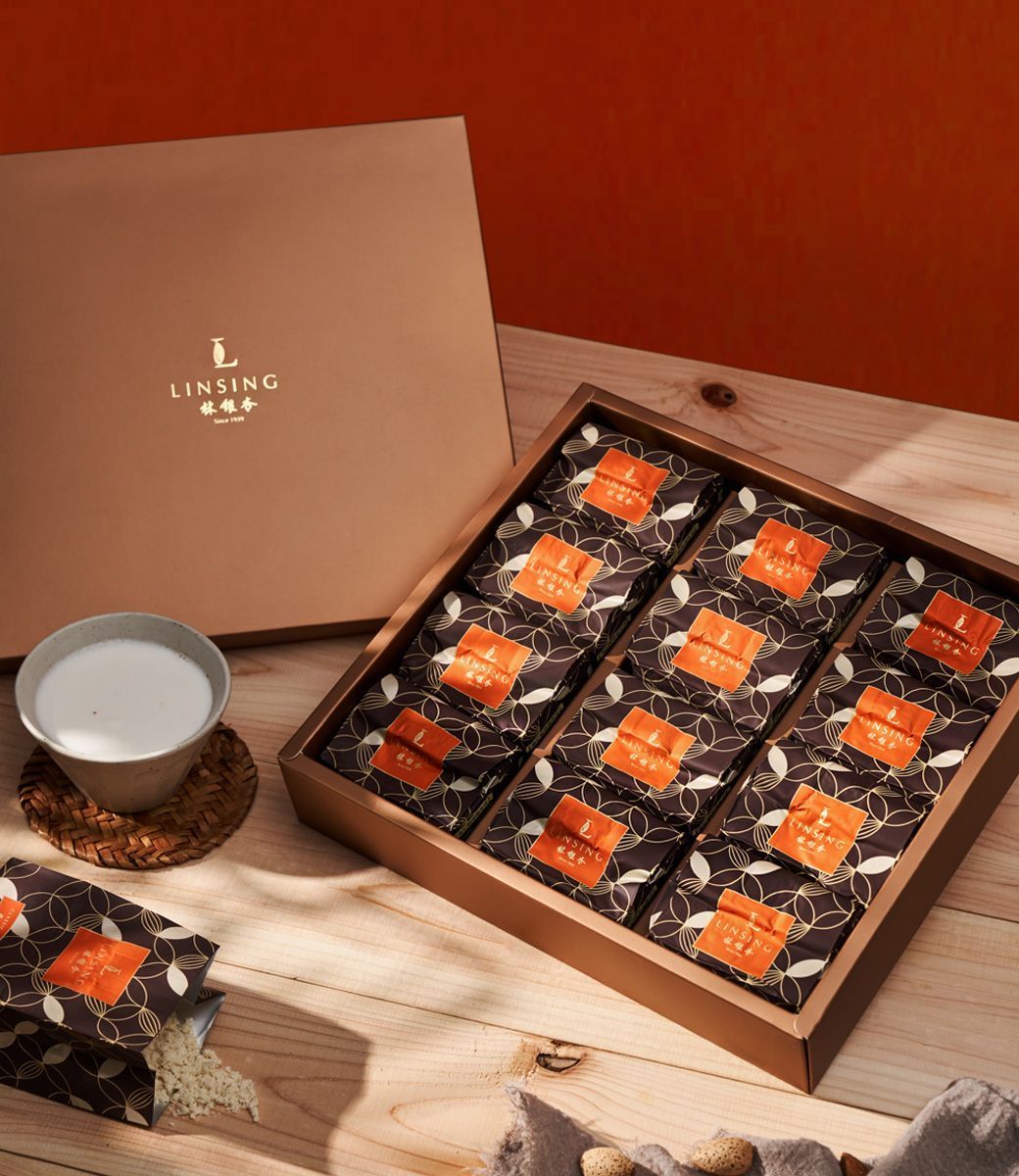 《LINSING 林銀杏官方直營》經典杏仁粉1200g(100g x 12包)