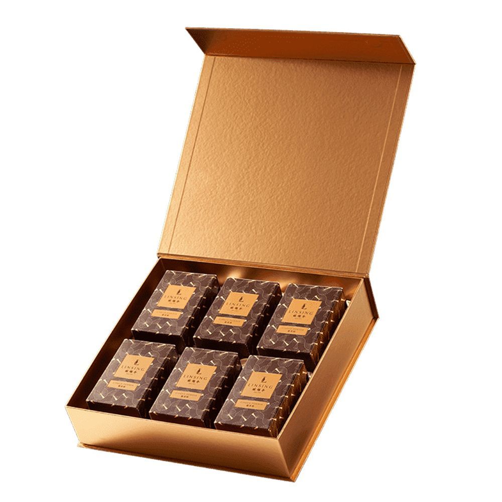 《LINSING 林銀杏官方直營》銀杏粉隨身包禮盒(3gx30包/小盒)x6入 禮盒