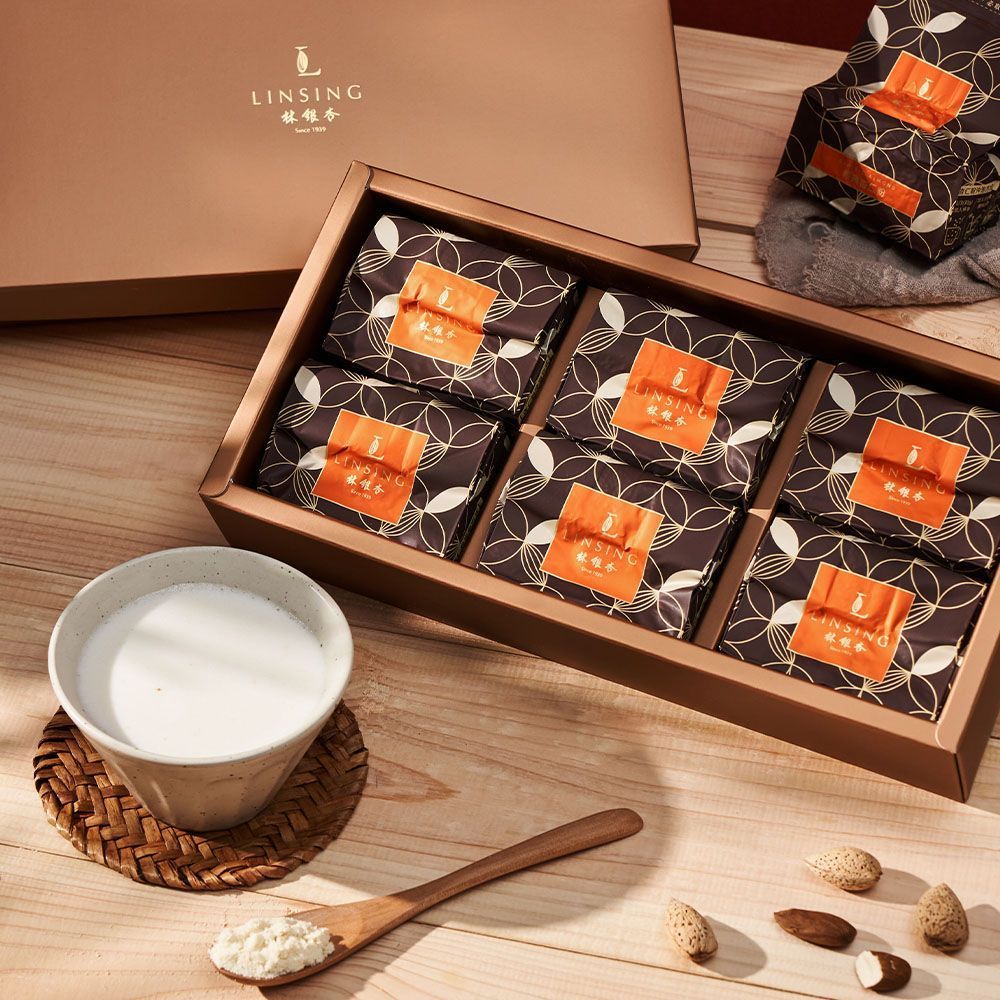 《LINSING 林銀杏官方直營》經典杏仁粉600g(100g x 6包)