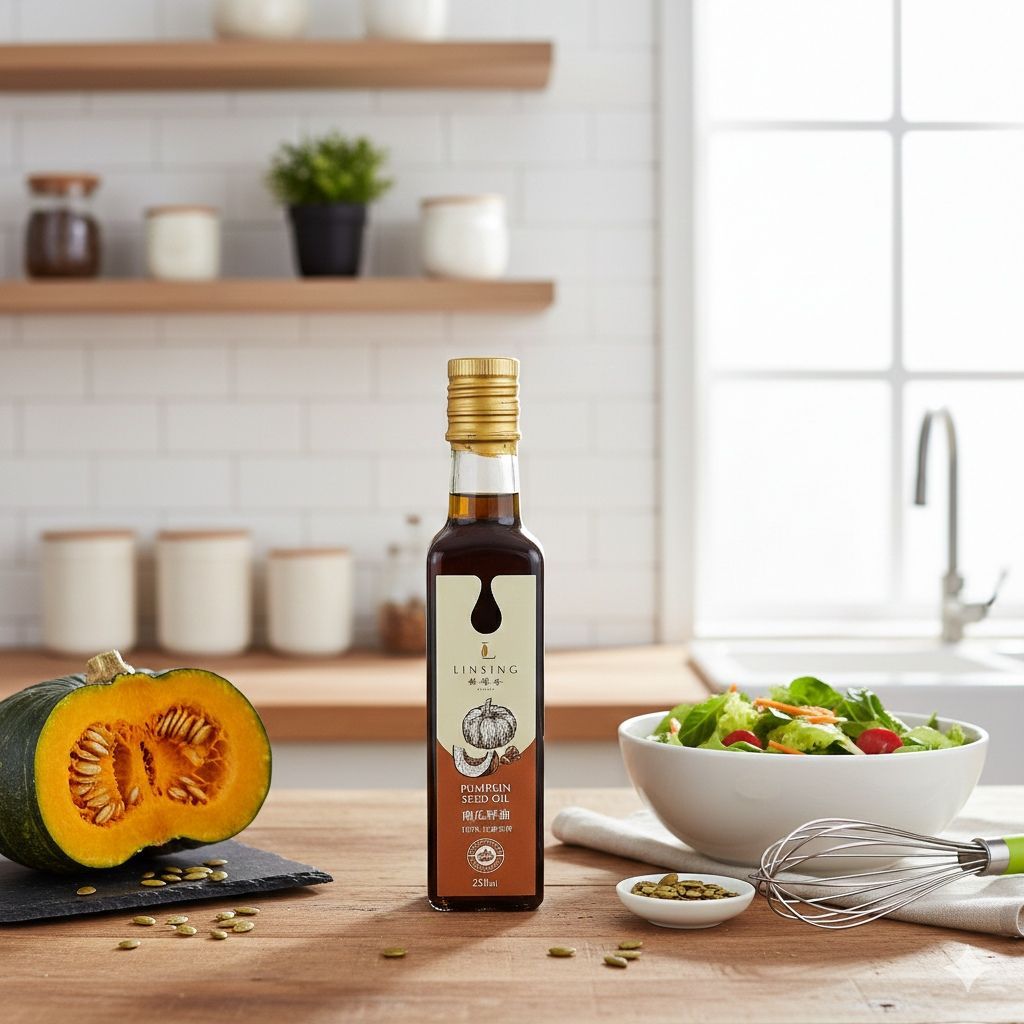 《LINSING 林銀杏官方直營》冷壓初榨南瓜籽油250ml