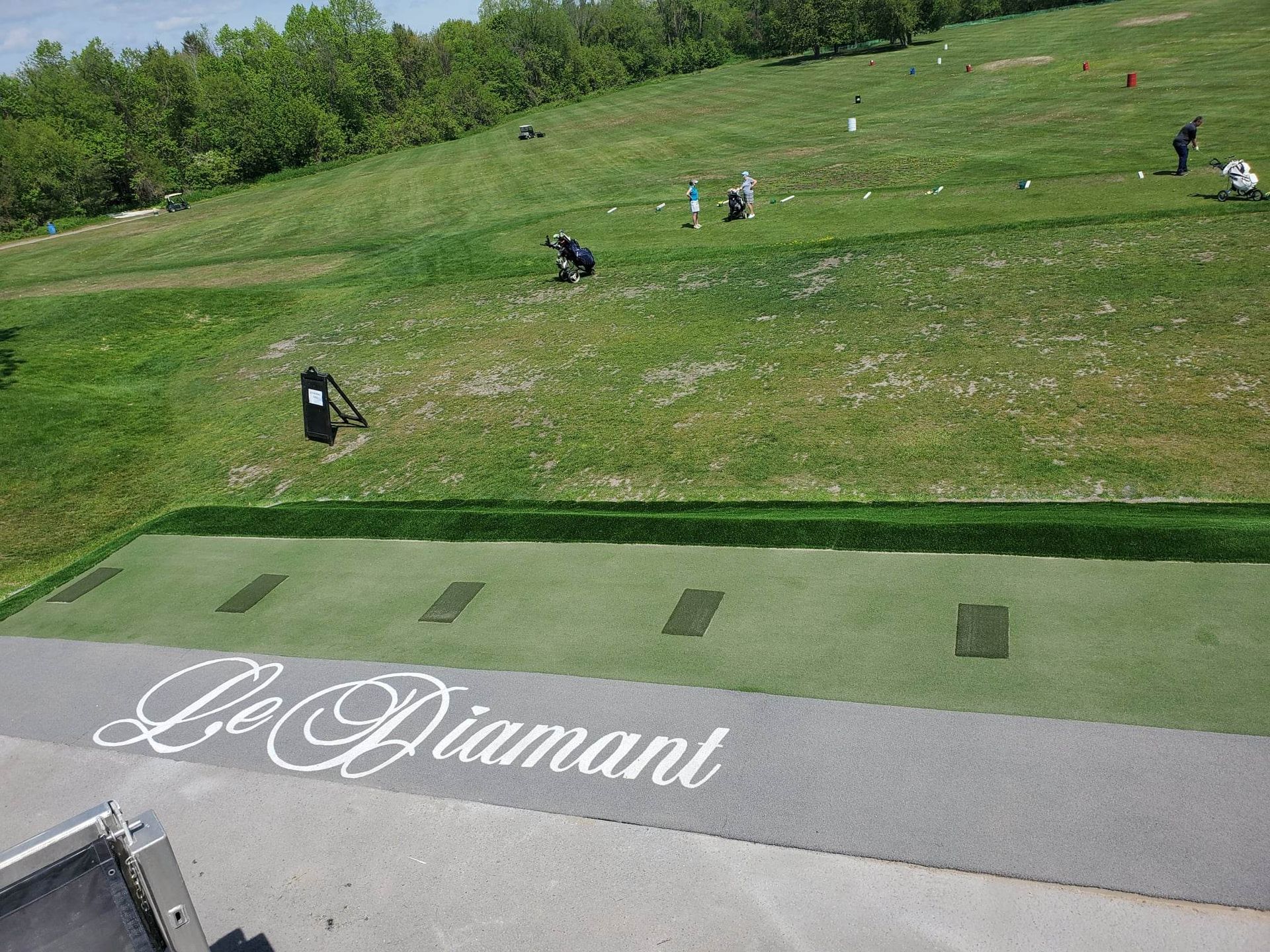 Un practice de golf appelé 