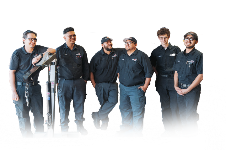 A group of people standing next to each other on a white background. | Japanese Car Care