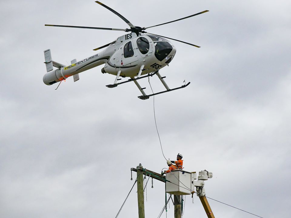 Heliventures Conductor Stringing