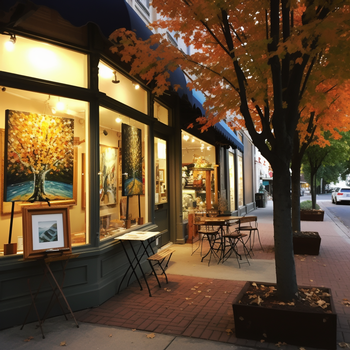 Ashland Oregon First Friday Art Walk Wine Tasting