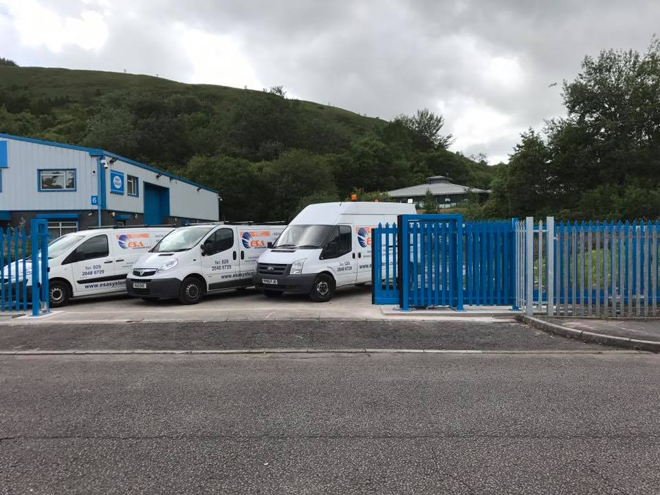 mini van parking area