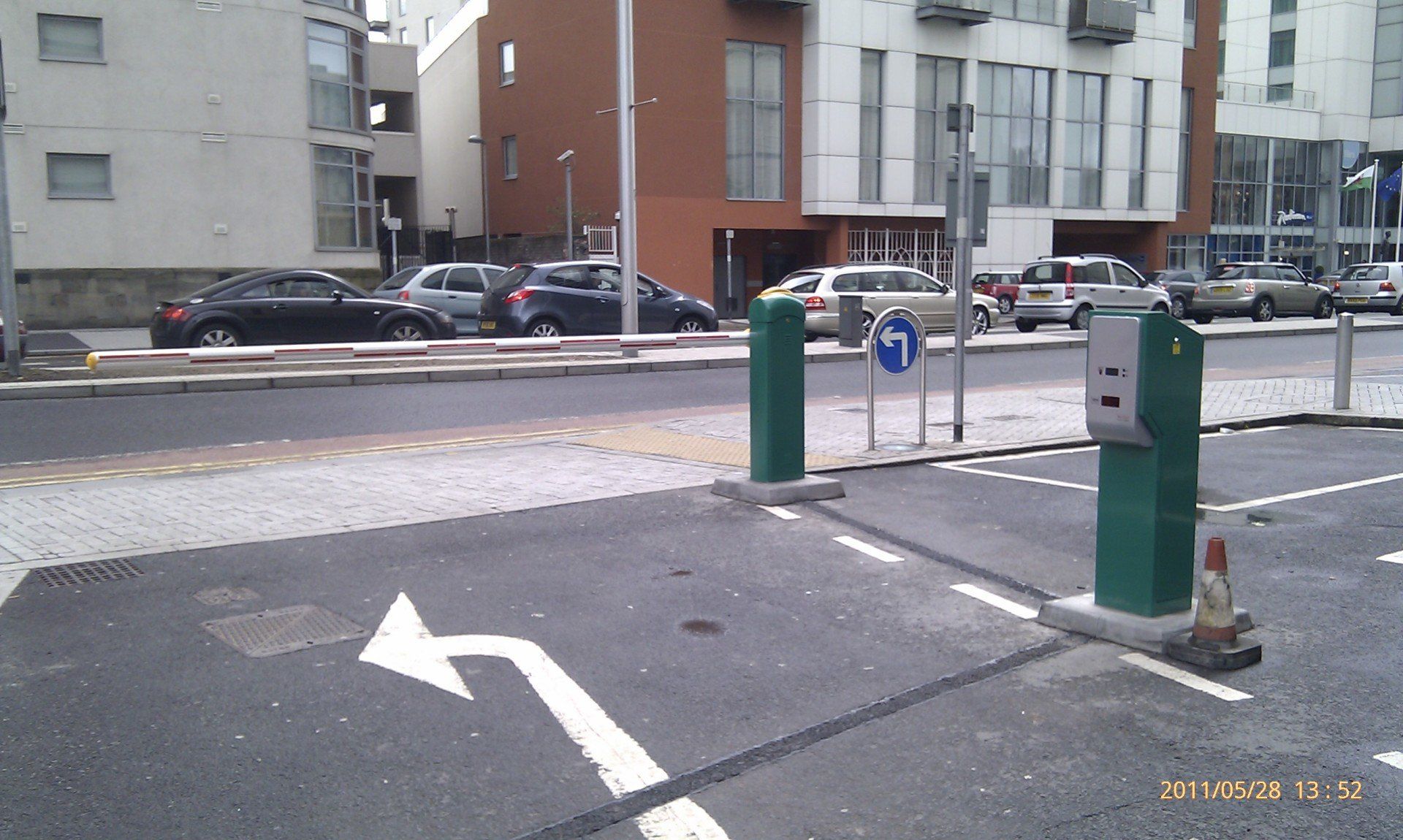 parking security barriers