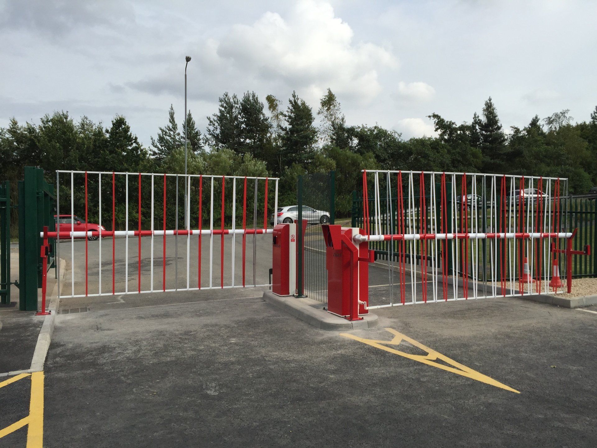 Installation of security barriers by professionals at ESA Systems Ltd