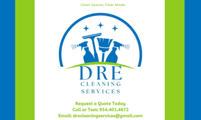 Dre Cleaning Service Logo