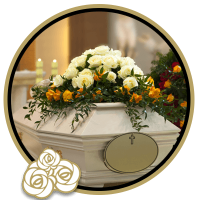 Colourful coffins and caskets