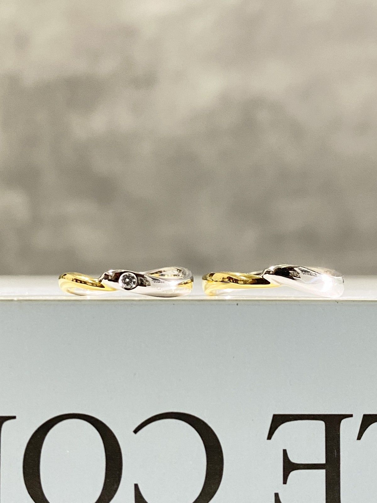 天然鑽石對戒(2)