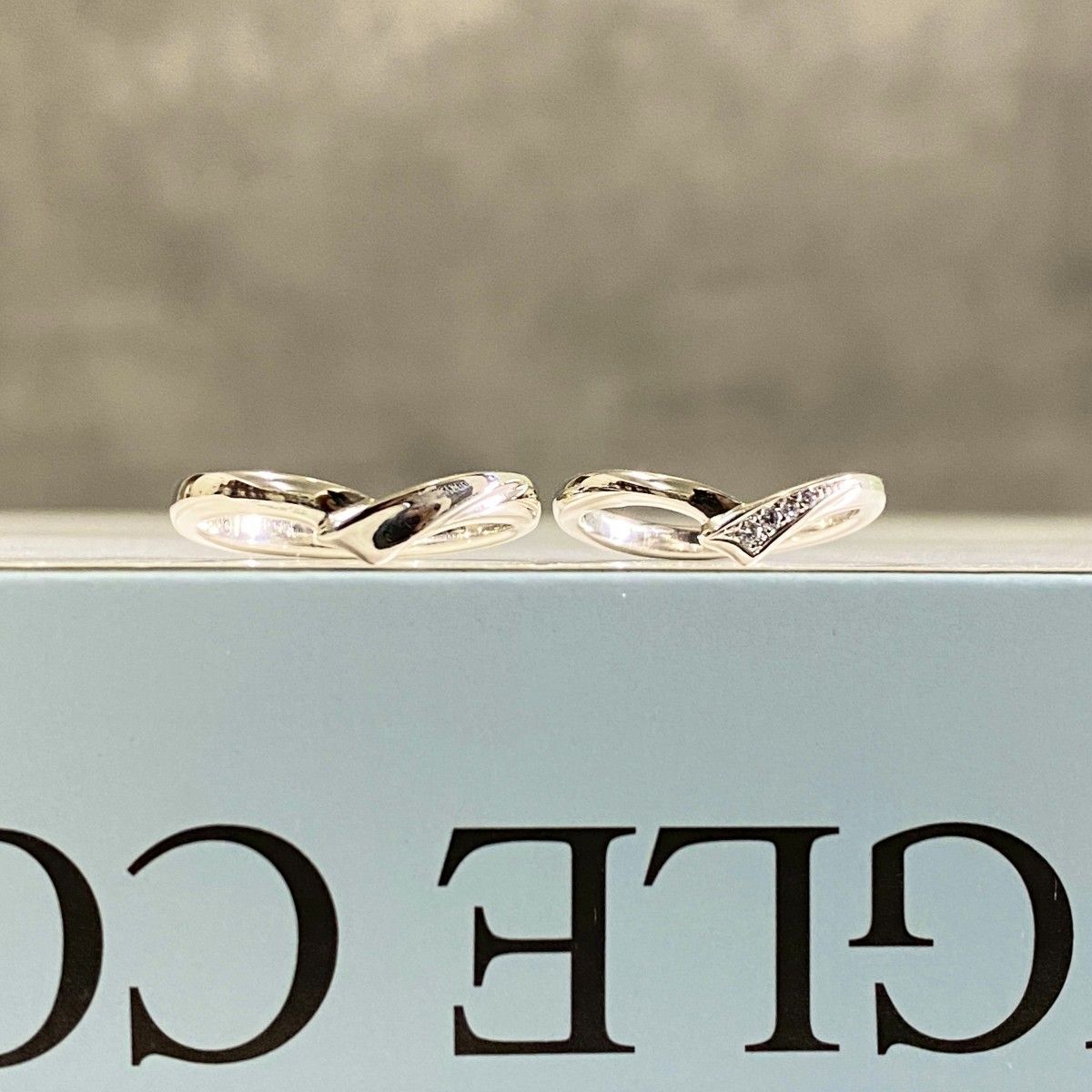 天然鑽石對戒(5)