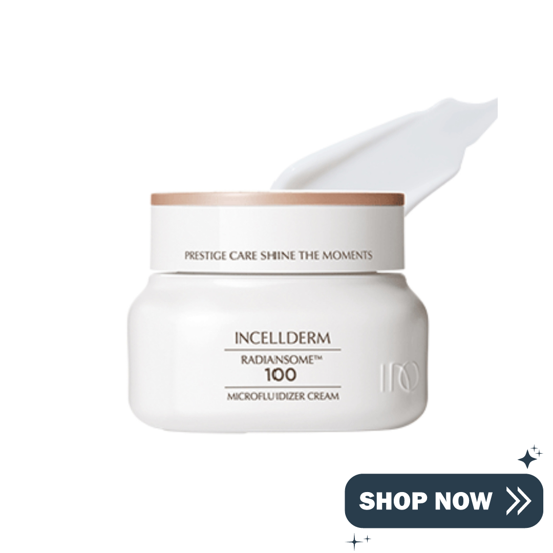 Incellderm Korean Skincare RADIANSOME100 Microfluidizer Cream