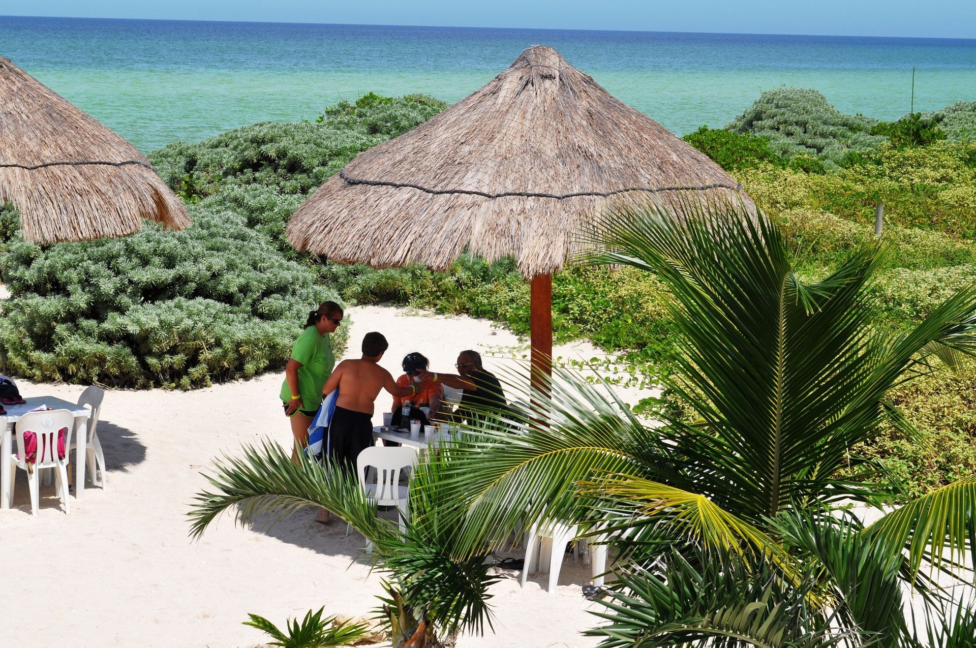Palapa de Tecnohotel Beach