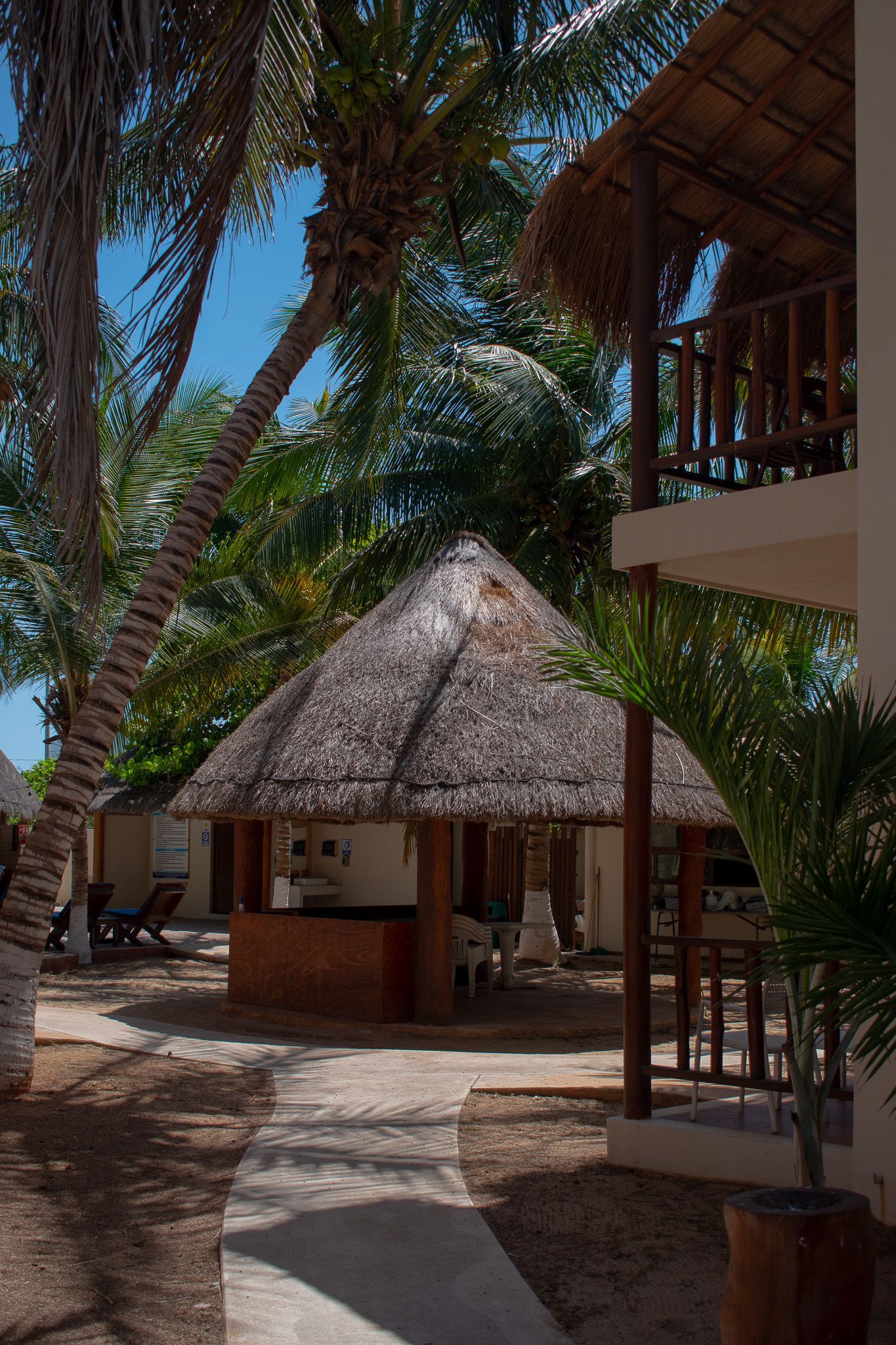 Palapa en Tecnohotel Beach