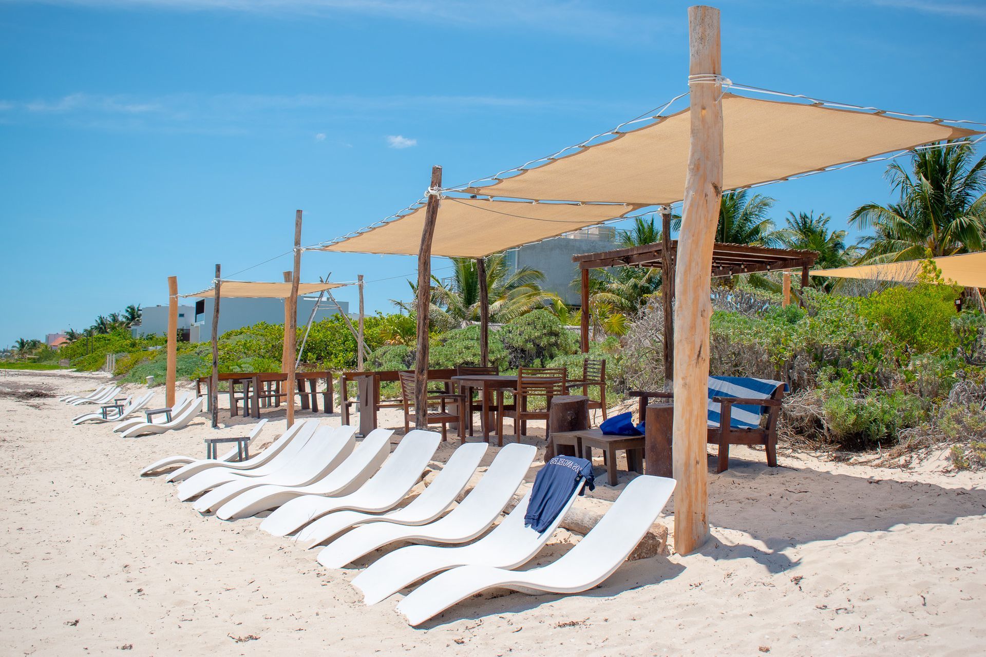 Playa y arena en Tecnohotel Beach