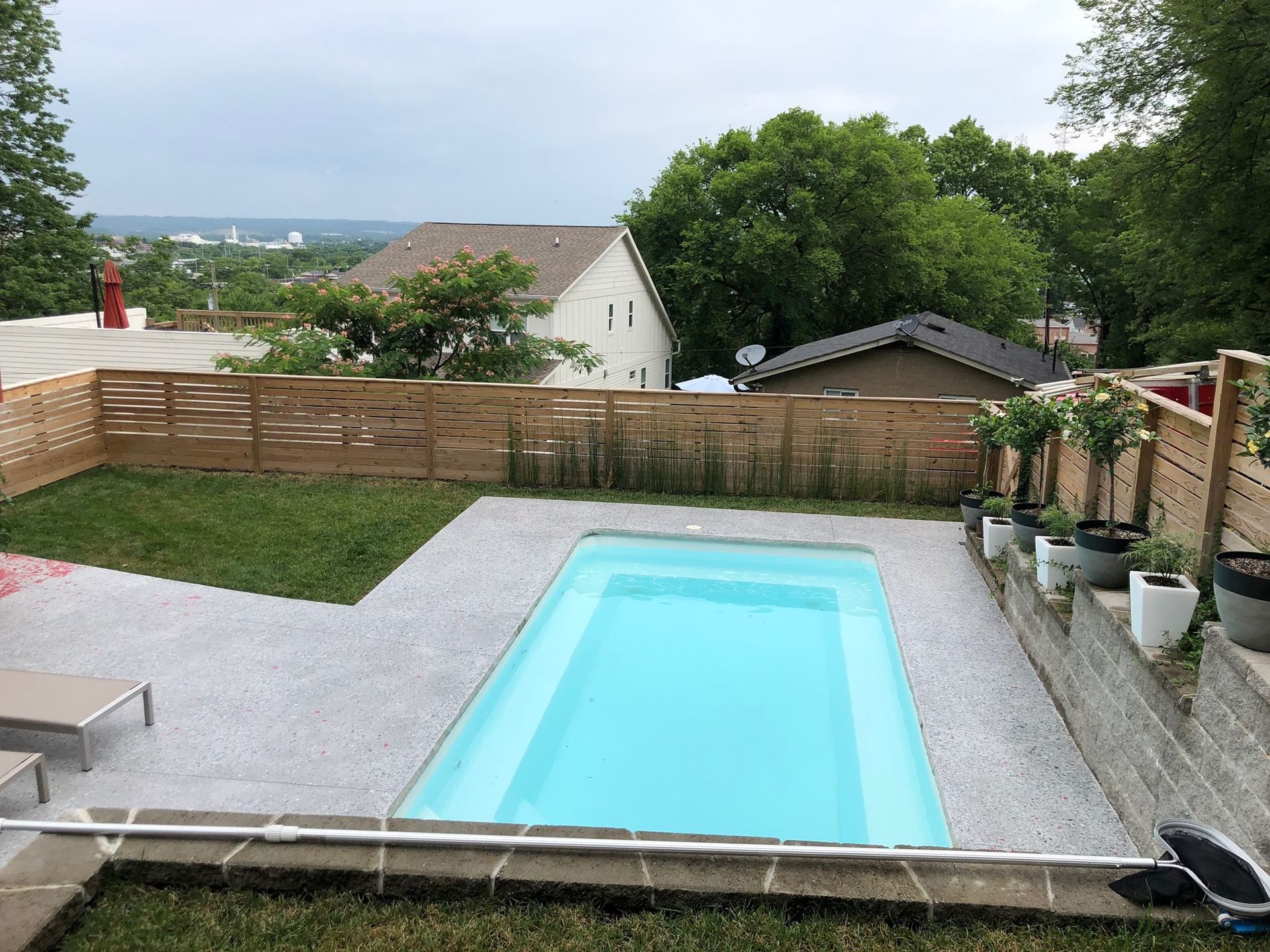 The Fun Pool —The Brooklyn Fiberglass Pool Model, TN