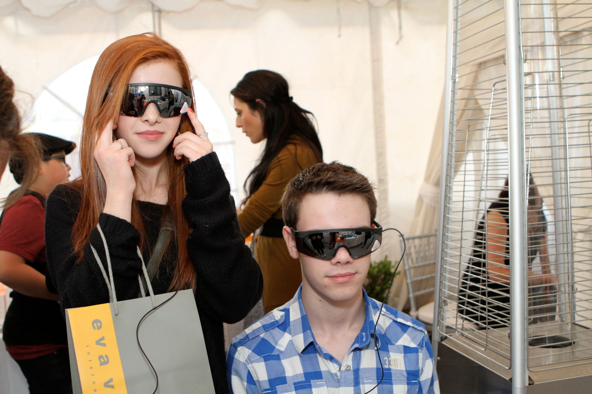 Edge Neurofitness at an event sharing about neurotechnology