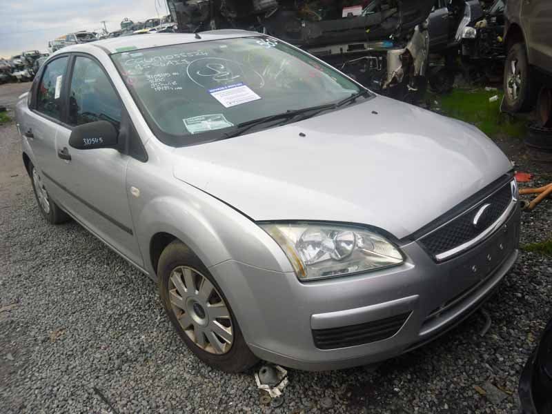 full front view of silver car