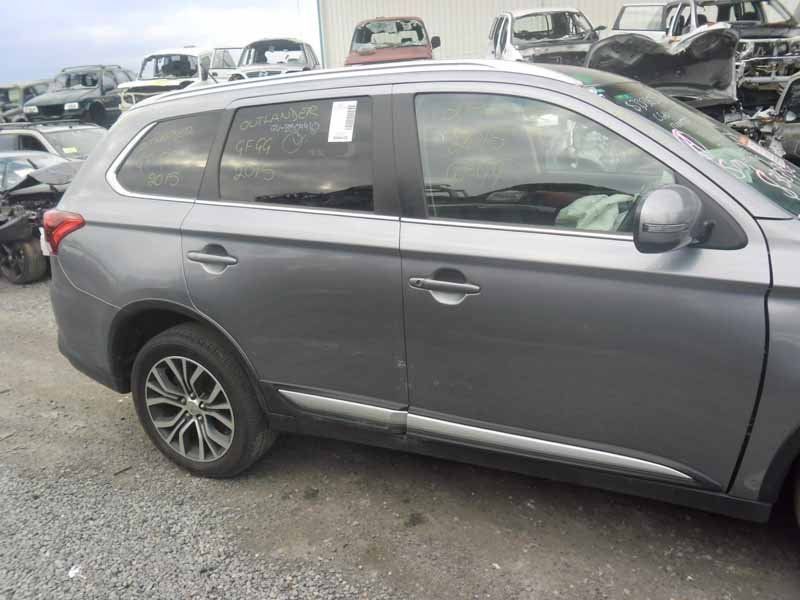 side view of silver car