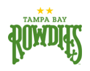 Tampas lowry park zoo logo with an elephant on it