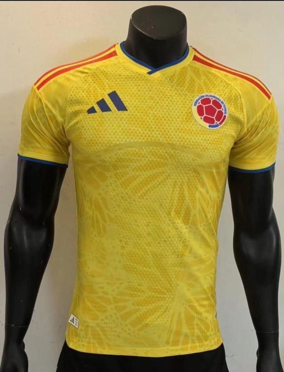 CAMISETA DE COLOMBIA AMARILLA 2026