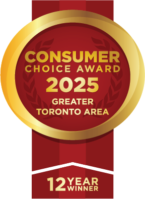 Consumer choice award 2023 greater toronto area 10 year winner