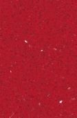 A close up of a red background with white dots.