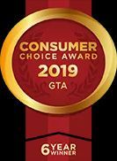 The consumer choice award for 2019 is a 6 year winner.