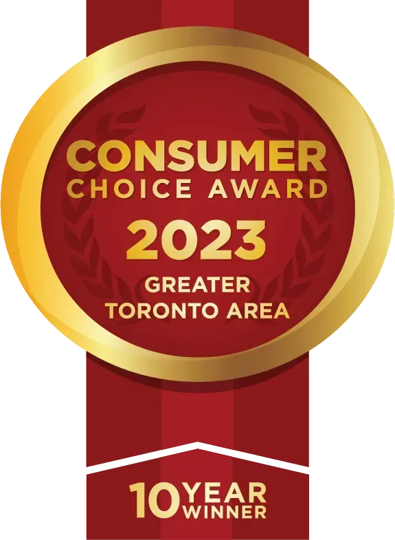 Consumer choice award 2023 greater toronto area 10 year winner