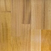 It is a close up of a wooden floor.