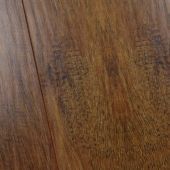 It is a close up of a wooden floor.