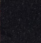 A close up of a black granite tile.