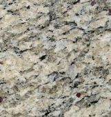 A close up of a granite counter top.