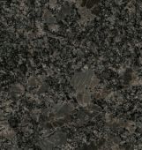 A close up of a black granite counter top.