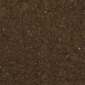 A close up of a brown granite counter top.