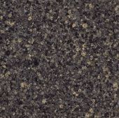 A close up of a black granite counter top.