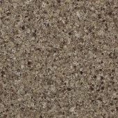 A close up of a brown granite counter top.