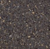 A close up of a black granite counter top.
