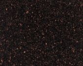 A close up of a black granite counter top.