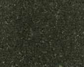 A close up of a black granite counter top.