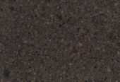 A close up of a brown granite counter top.