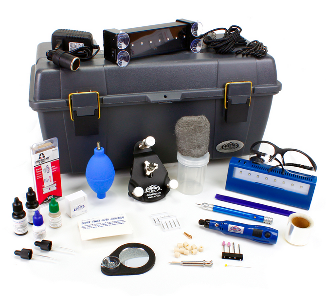 Professional Windshield Repair Kit Repair Auto Glass Chips - Delta Kits