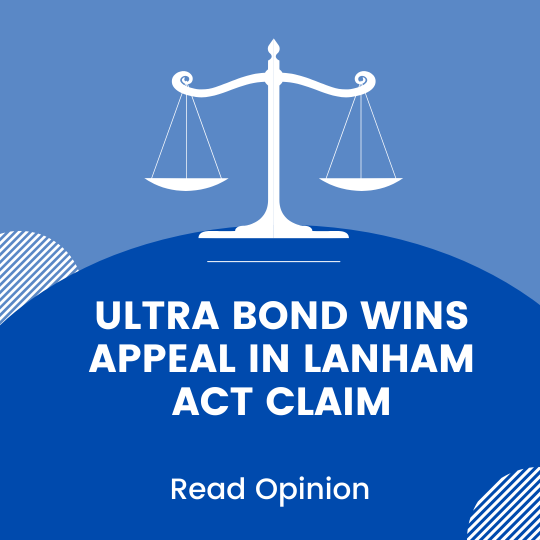 Ultra Bond, Inc. and Richard Campfield Wins Appeal from the 6th Circuit  in their Lawsuit Against Safelite