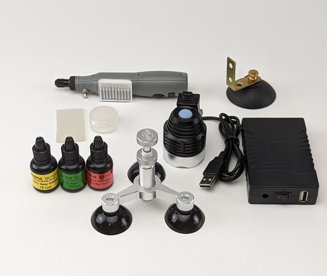 Rock Chip Repair Kit EZ-350S Auto Glass Repair System - Delta Kits