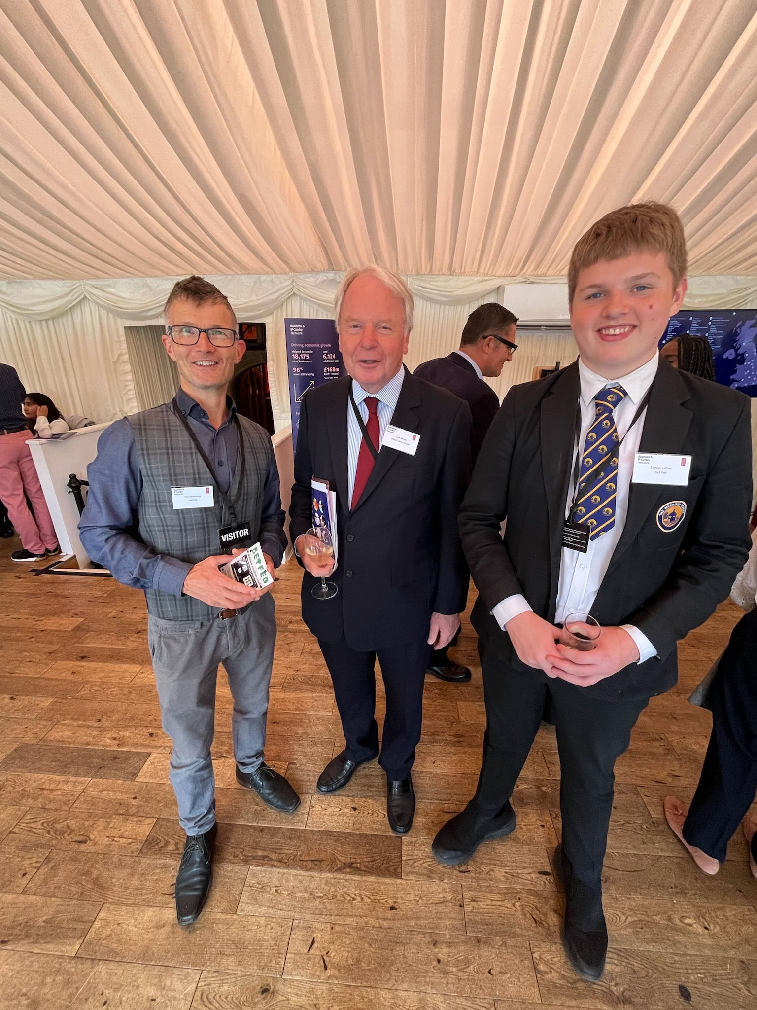 Tim Parkhouse at an event